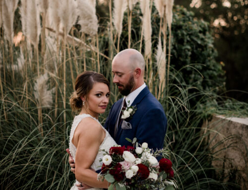 Jessica & Jeremy Inn at Quarry Ridge, Bryan, TX Wedding {Blue and Maroon Wedding, Magnolia Cake}